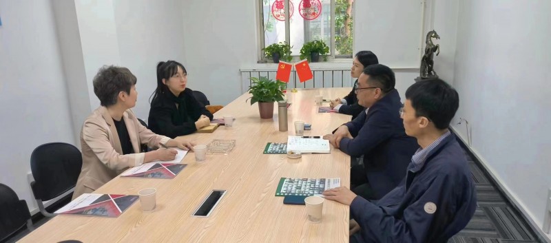 威廉希尔官网（乡镇建设学院）教师赴乔泰工程管理集团有限公司举行校企合作调研推进会 (2)