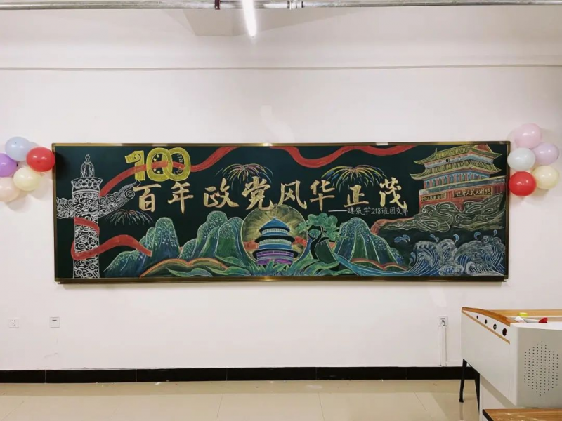 公司举办“奋斗百年,共谱华章”宣传板设计比赛活动